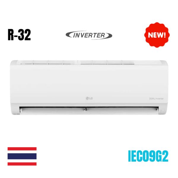 Điều hòa LG Inverter 1 chiều công suất 9.000BTU IEC09G2