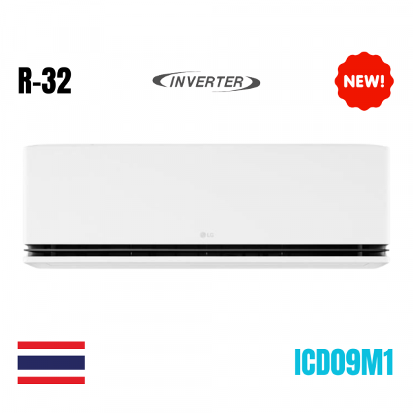 Điều hòa LG 1 chiều Inverter 9000 BTU IDC09M1