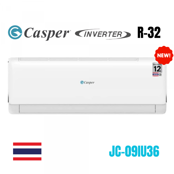 Điều hòa Casper 1 chiều inverter 9000BTU JC-09IU36