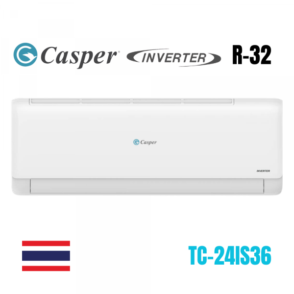 Điều hòa Casper Inverter 1 chiều 24.000 BTU TC-24IS36