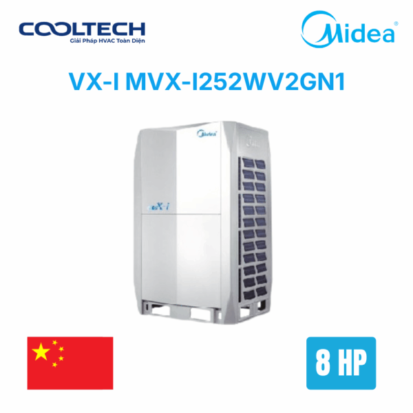 Dàn nóng điều hòa trung tâm Midea VRF VX-I MVX-i252WV2GN1 8HP - Loại 2 chiều