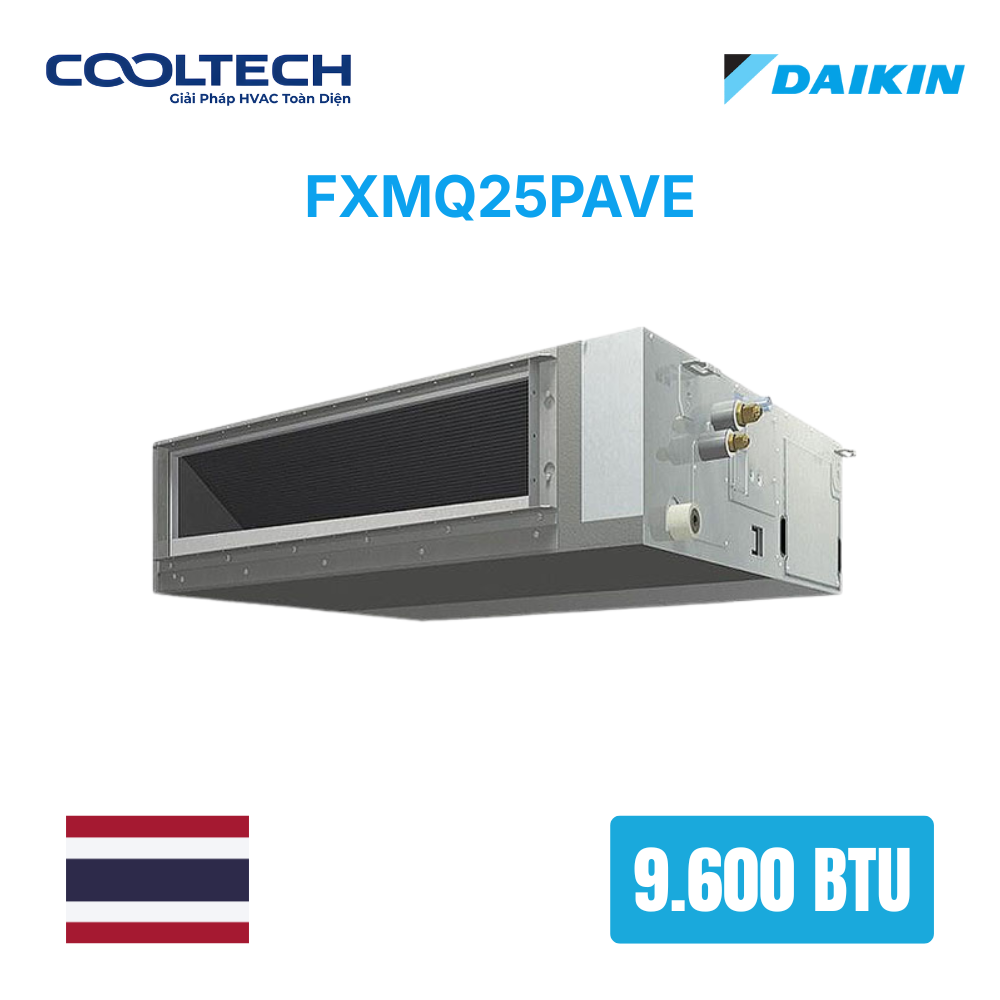 Dàn lạnh VRV Daikin giấu trần nối ống gió 2 chiều FXMQ25PAVE