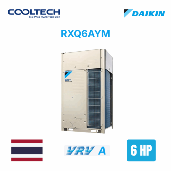 Dàn nóng hệ thống điều hòa Daikin VRV A RXQ6AYM 6HP 1 chiều