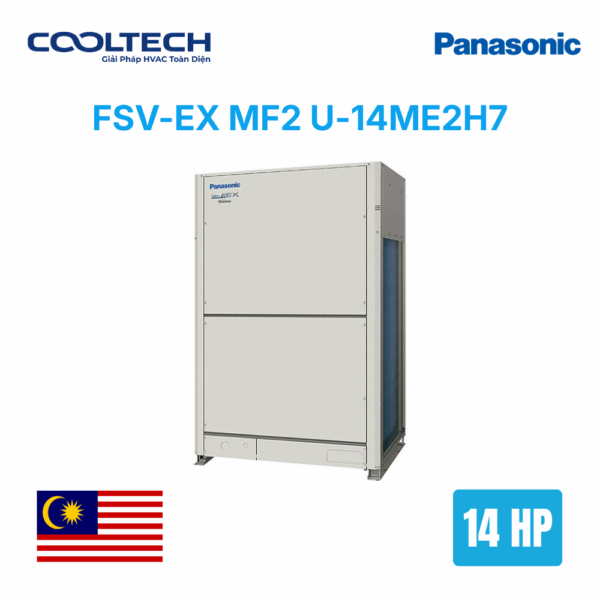 Dàn nóng điều hòa trung tâm Panasonic FSV-EX MF2 U-14ME2H7 14HP - Loại 2 chiều