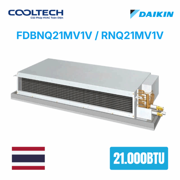 Điều hòa nối ống gió Daikin 1 chiều 21.000BTU FDBNQ21MV1V/RNQ21MV1V