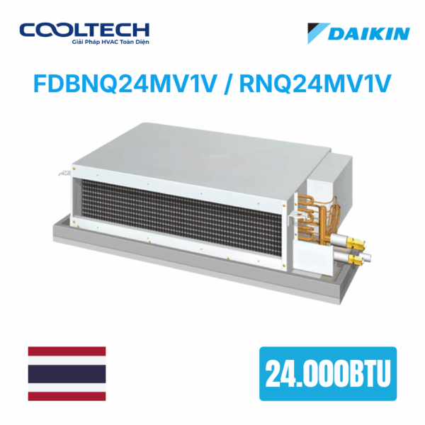 Điều hòa nối ống gió Daikin 1 chiều 24.000BTU FDBNQ24MV1V/RNQ24MV1V