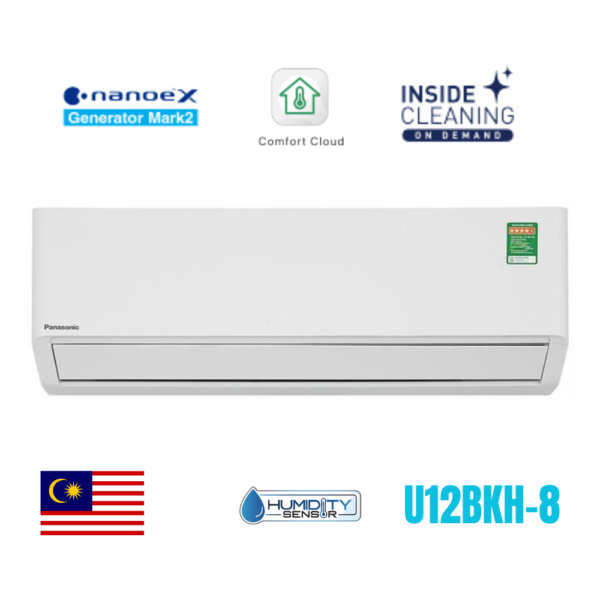 Điều hòa Panasonic Inverter 11900 BTU CU/CS-U12BKH-8