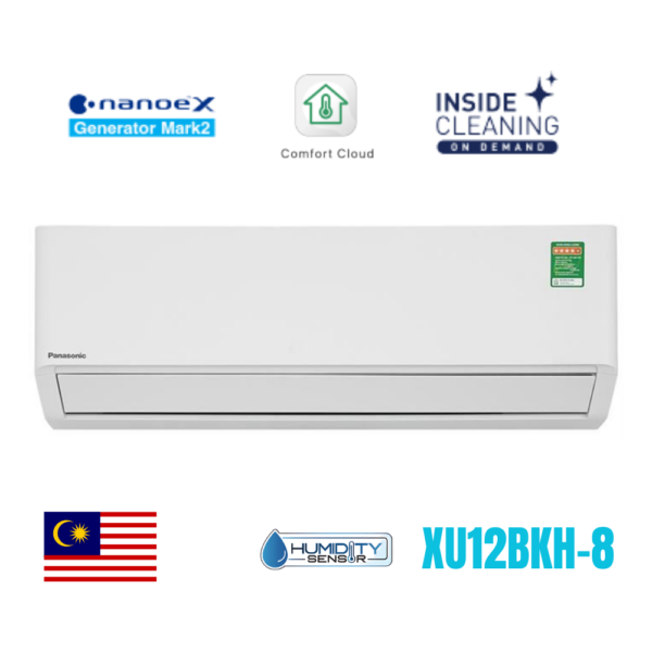 Điều hòa Panasonic 12000BTU 1 chiều inverter cao cấp XU12BKH-8