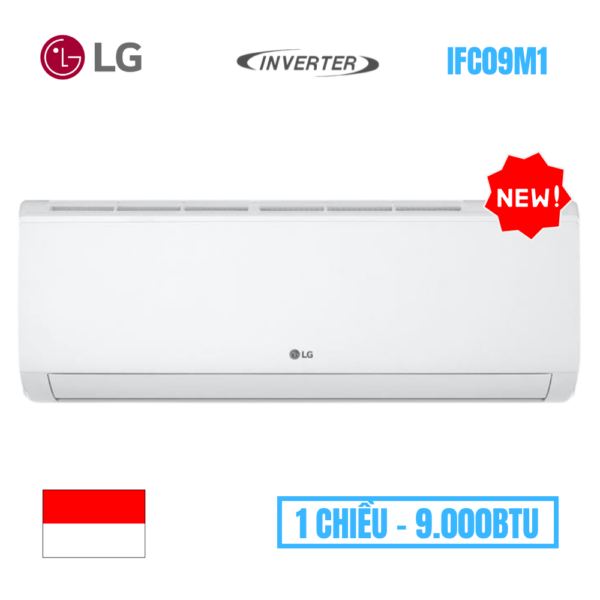 Điều hòa LG 1 chiều inverter 9.000BTU IFC09M1