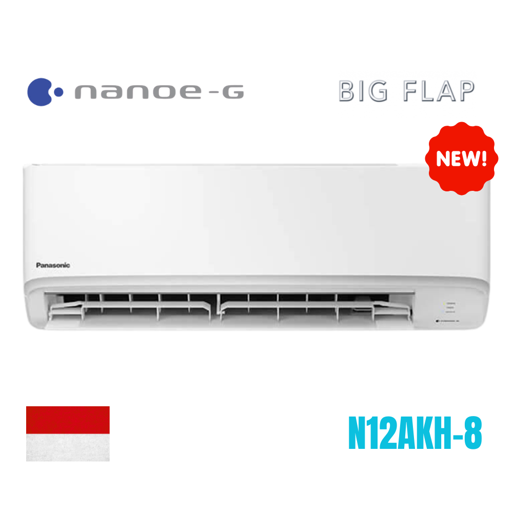 Điều hòa Panasonic 1 chiều 12000Btu CS/CU-N12AKH-8